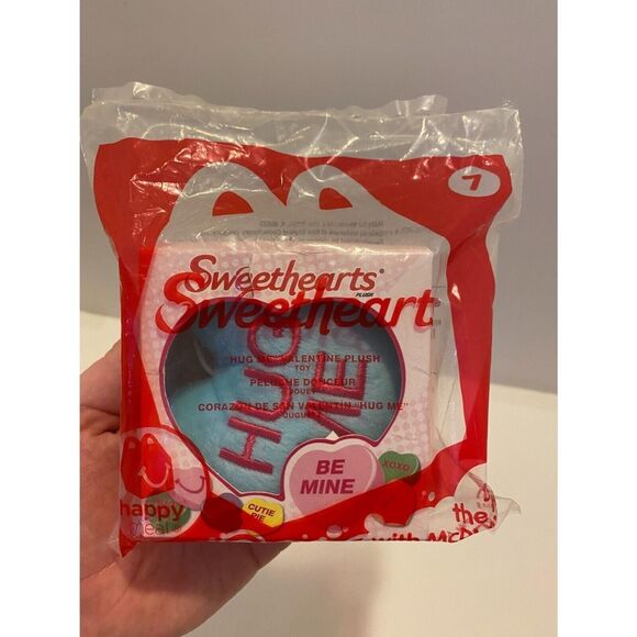 McDonald’s 2015 Sweethearts Hug Me #7 Plush Happy Meal Toy - Picture 3 of 5